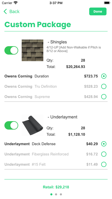SalesPro, formerly Leap Screenshots