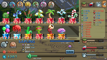 Capturas de tela do Idle Skilling