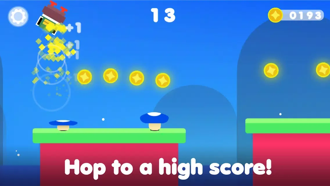 Ảnh chụp màn hình của Leapy Peeps