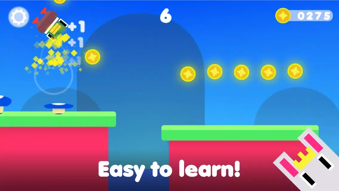 Ảnh chụp màn hình của Leapy Peeps