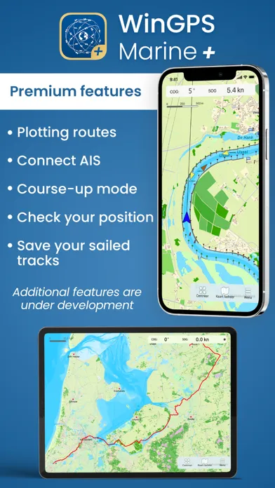 Capturas de pantalla de WinGPS Marine Plus