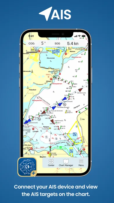Capturas de pantalla de WinGPS Marine Plus