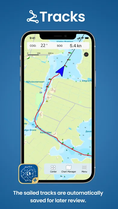 Capturas de pantalla de WinGPS Marine Plus