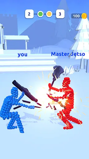 Captures d'écran de Angle Fight 3D - Sword Game