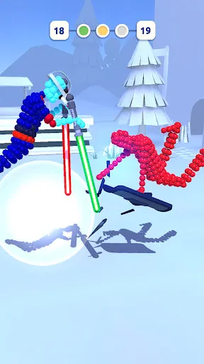 Captures d'écran de Angle Fight 3D - Sword Game