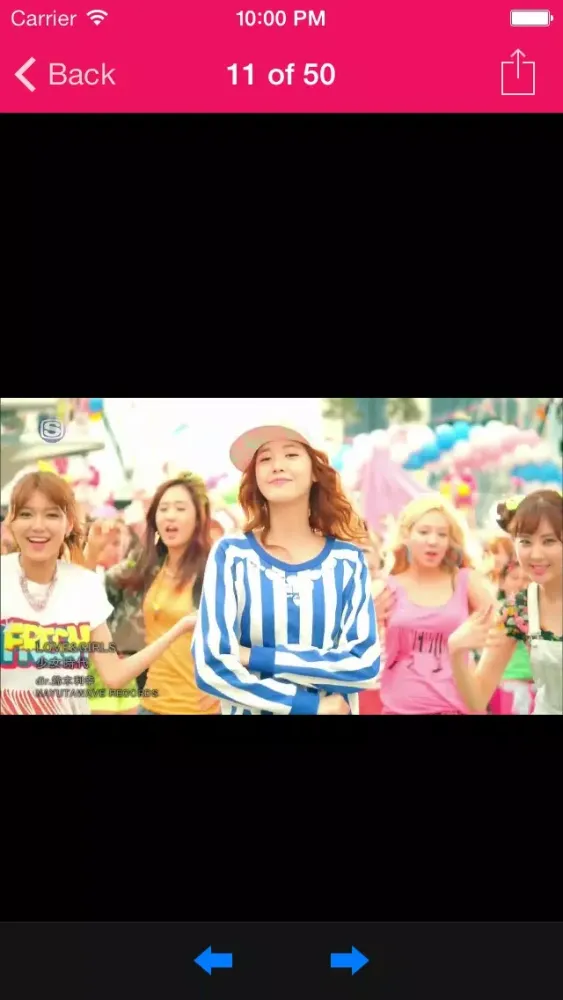 Tangkapan layar Picture Gallery for SNSD