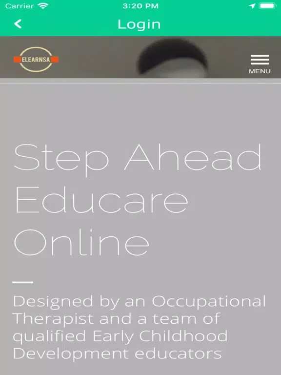 Step Ahead Educare iPad  स्क्रीनशॉट