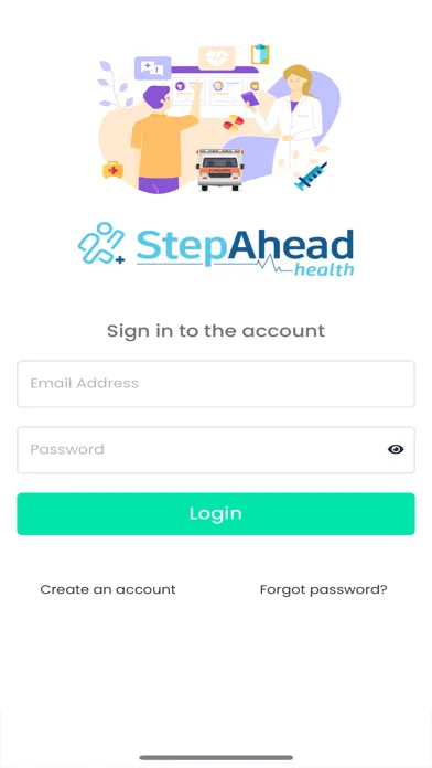 StepAhead Health Screenshots