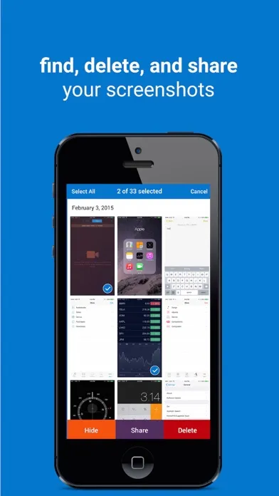 Screenshots - Find, Share, and Delete Screenshots 스크린샷