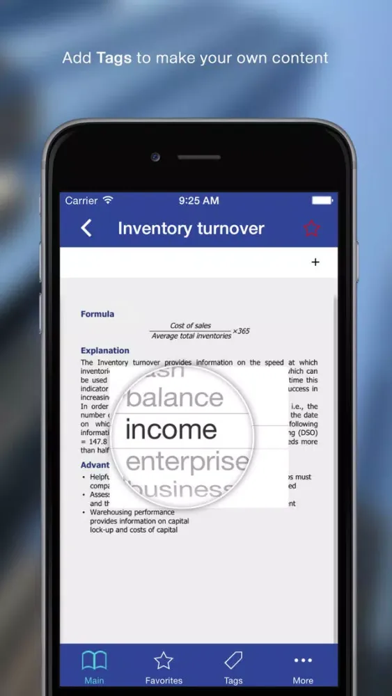 Zrzuty ekranu 100 Finance Ratios for iPhone