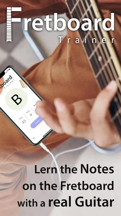 Screenshot di Fretboard Trainer
