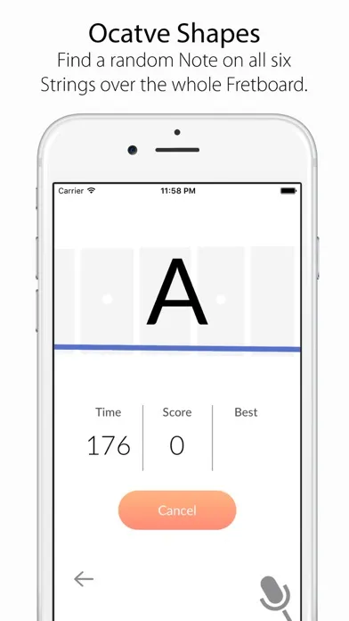 Screenshot di Fretboard Trainer