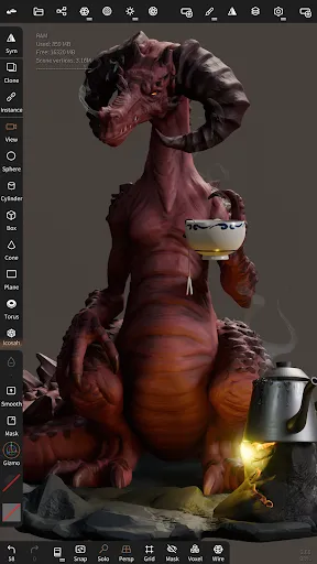 Nomad Sculpt Screenshots