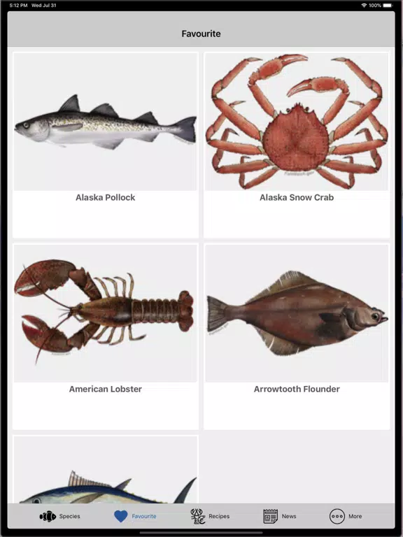 My Fish Info iPad  स्क्रीनशॉट
