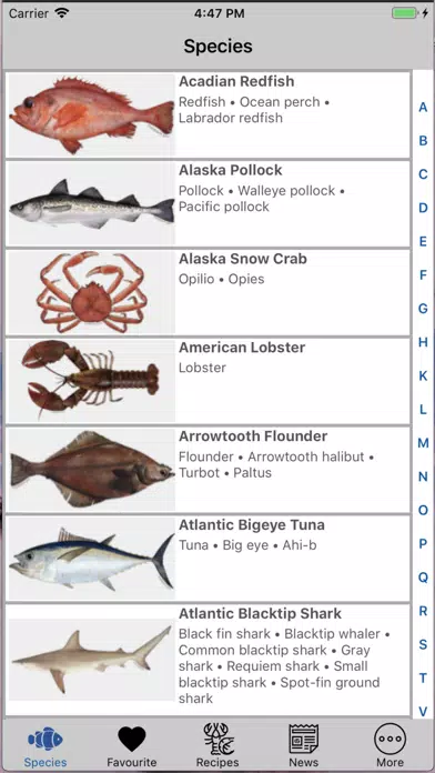 My Fish Info स्क्रीनशॉट