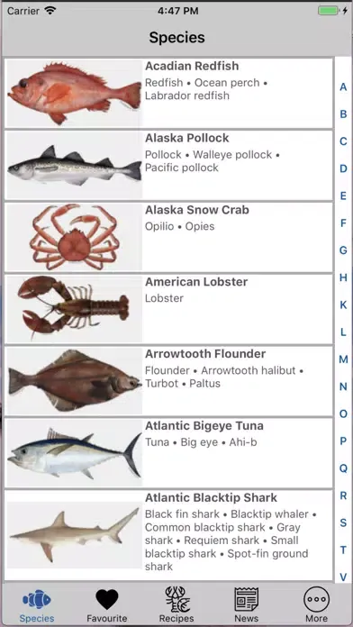 My Fish Info スクリーンショット