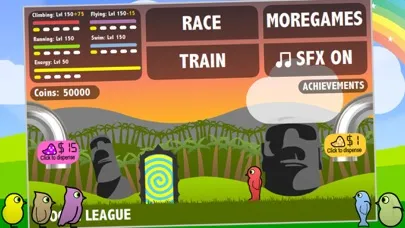 Capturas de tela do Duck Champion Training