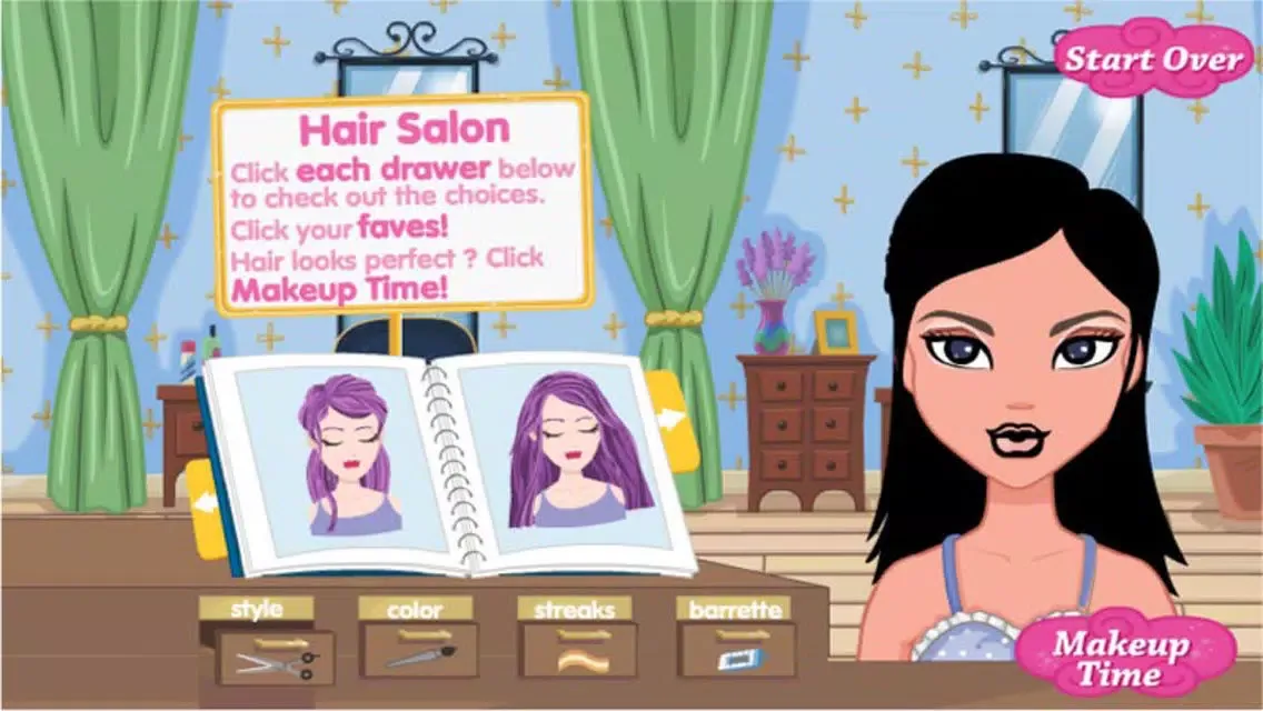 Ảnh chụp màn hình của Beauty Makeup Studio