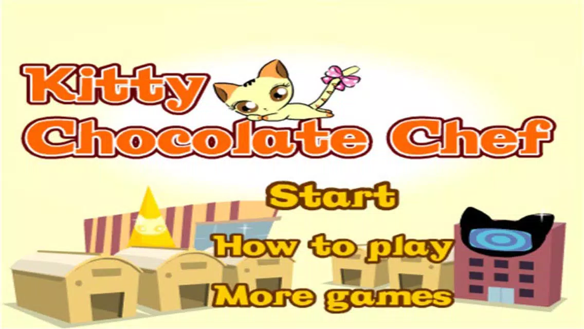 Kitty Chocolate Chef : Chocolate Factory Story应用截图