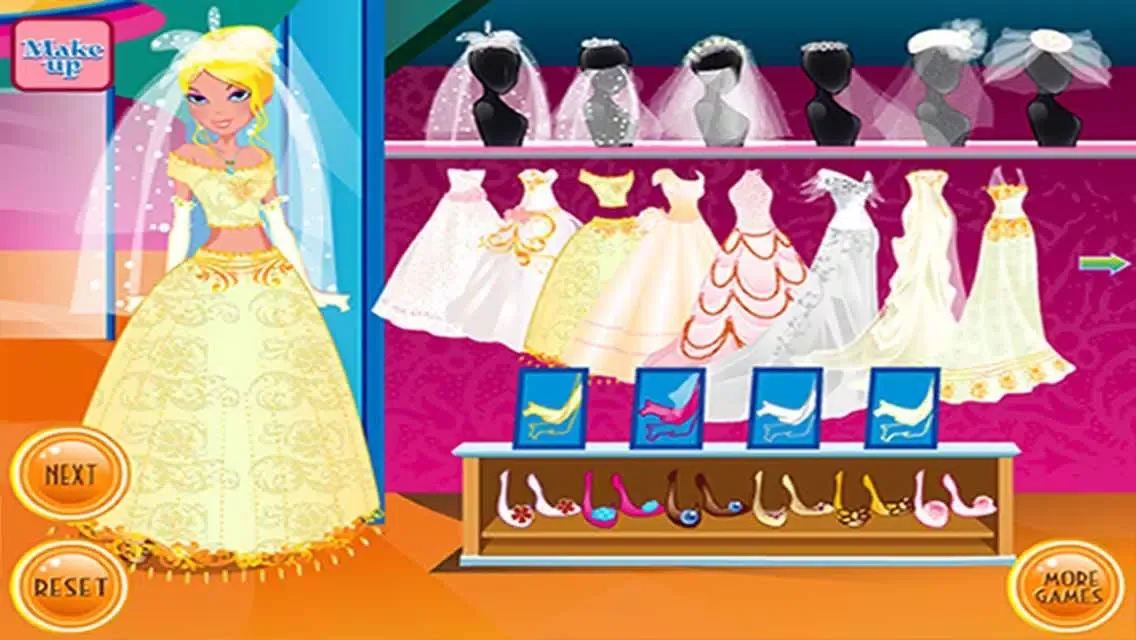Ảnh chụp màn hình của Wedding Beauty Salon : Makeover & Dress Up