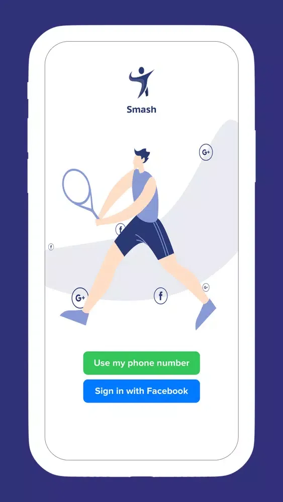 Capturas de tela do Smash - Meet & Play Tennis