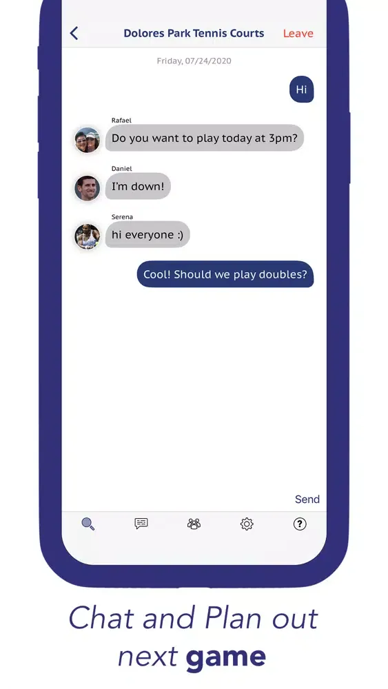 Capturas de tela do Smash - Meet & Play Tennis