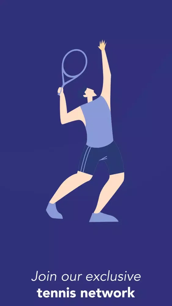 Capturas de tela do Smash - Meet & Play Tennis