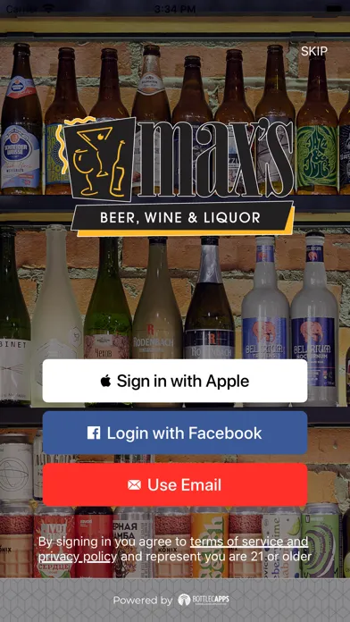 Captures d'écran de Max’s Beer, Wine & Liquor