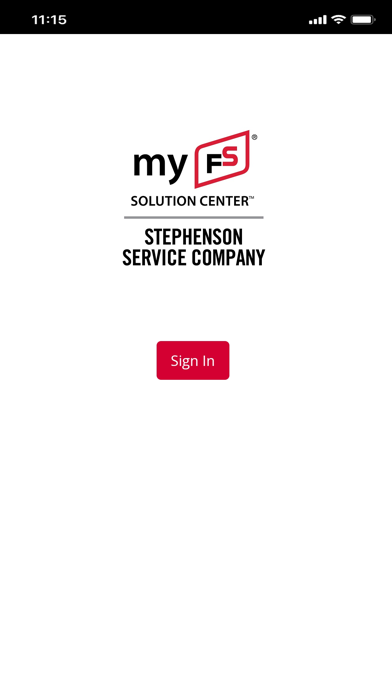 Tangkapan layar Stephenson Service - myFS