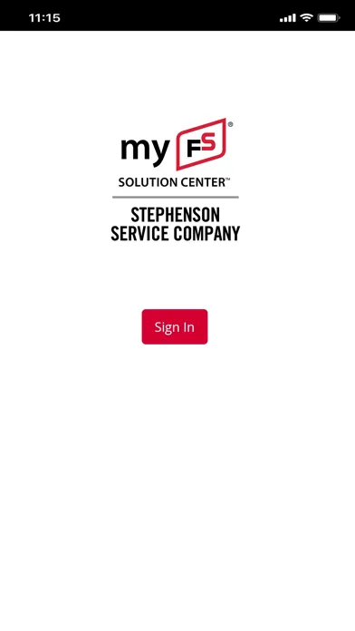 Capturas de tela do Stephenson Service - myFS