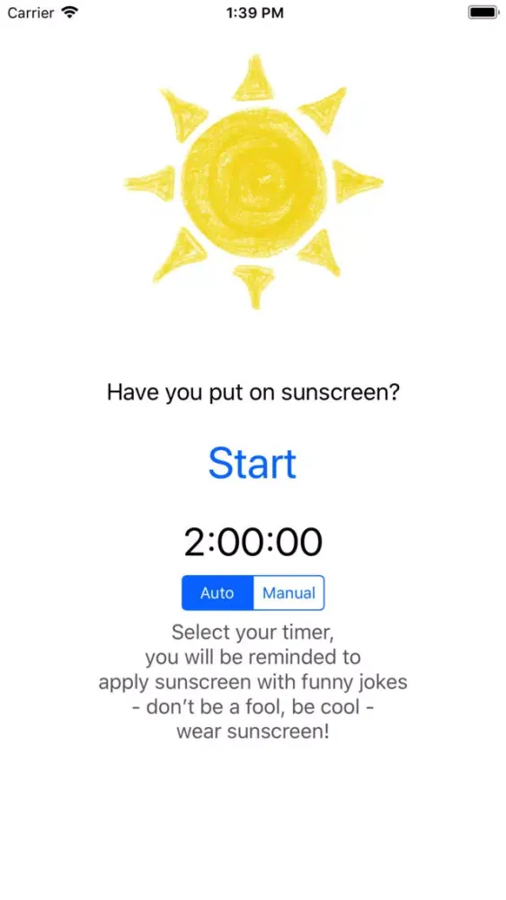 Wear Sunscreen :) স্ক্রিনশট