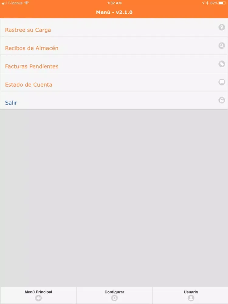 ภาพหน้าจอของ Cargo Nam Mobile iPad 