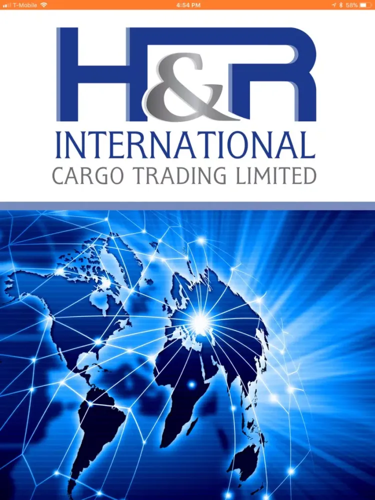 Ảnh chụp màn hình của HR Cargo Mobile iPad 