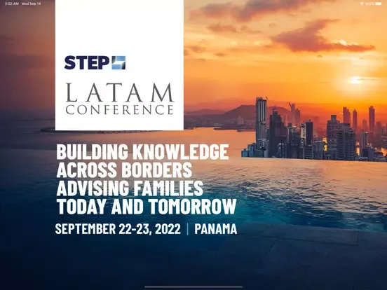 STEP LatAm Conference iPad  Screenshots