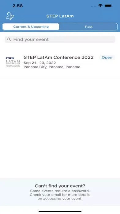 STEP LatAm Conference Screenshots