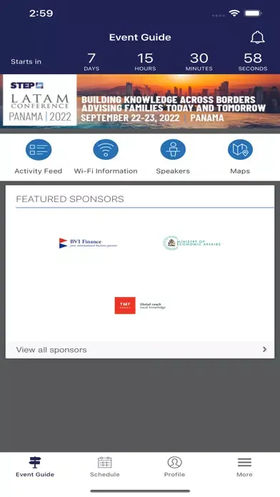 STEP LatAm Conference Screenshots