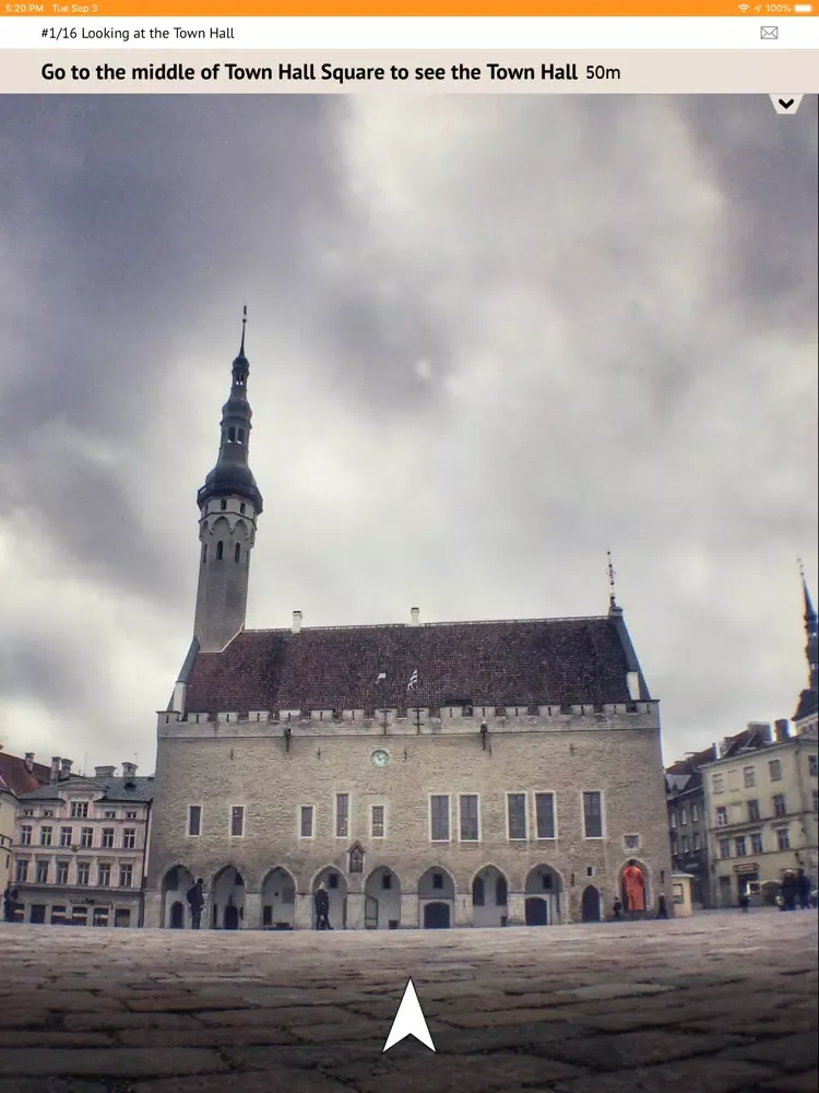 Stepquiz Tallinn Walking Tour iPad 应用截图