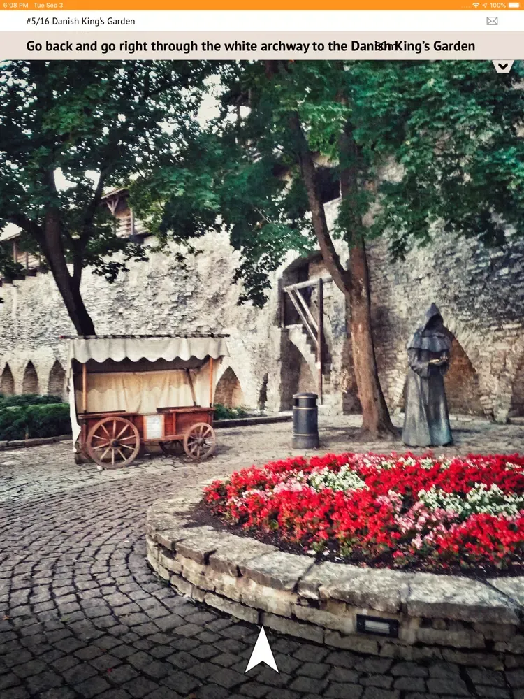 Stepquiz Tallinn Walking Tour iPad 应用截图