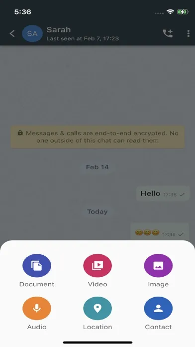 Скриншоты ONTOUCH Messenger