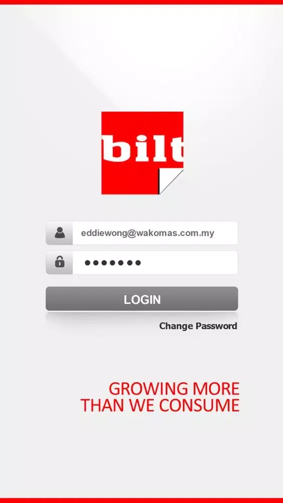 Capturas de pantalla de BILT Supplier App