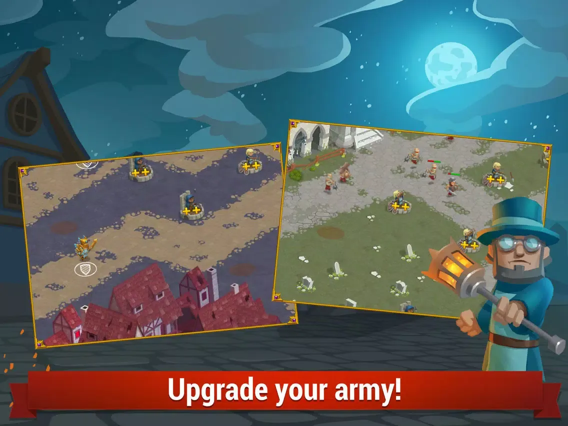 Defend Castle: Offline iPad  سکرین شاٹس