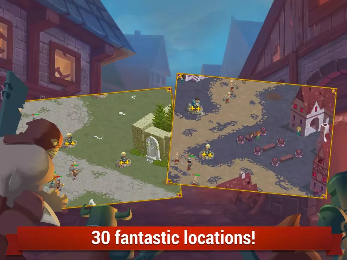 Defend Castle: Offline iPad  سکرین شاٹس