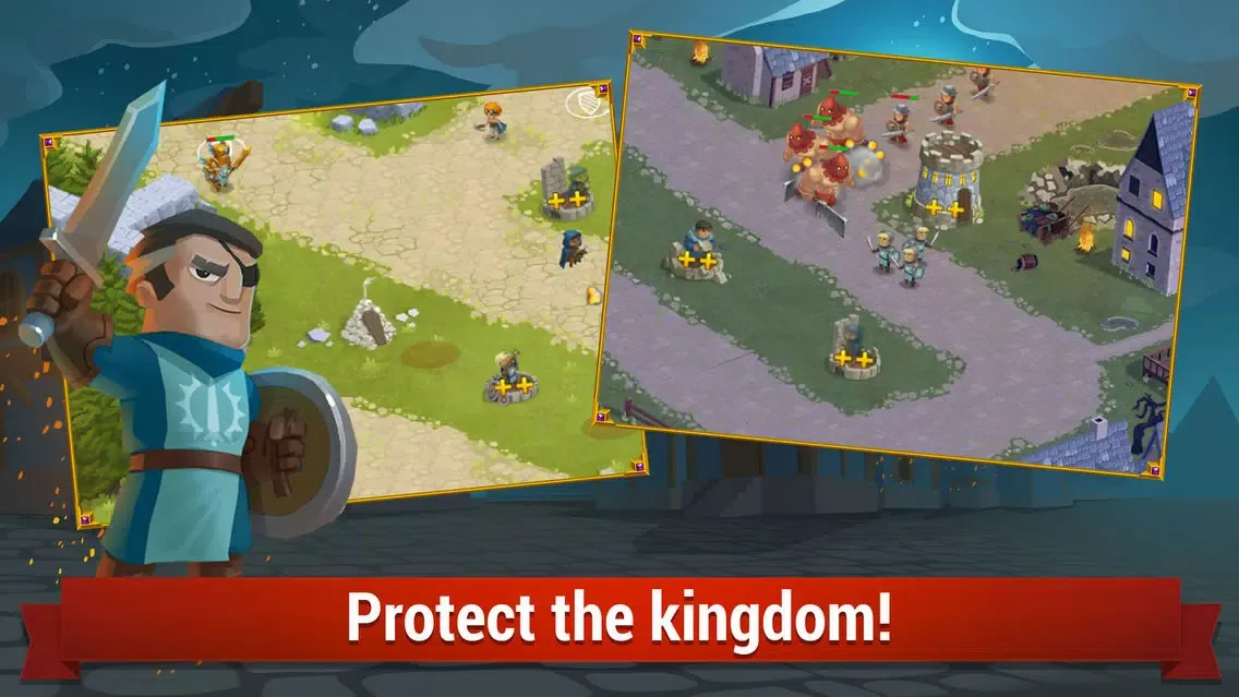 Defend Castle: Offline سکرین شاٹس