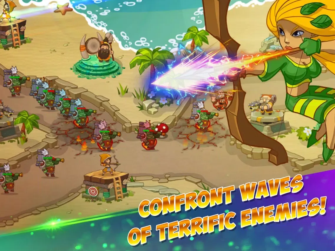 Magic Defense: Offline iPad 應用截圖