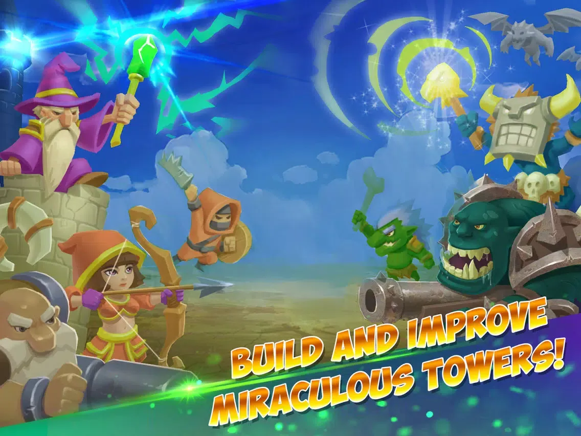 Magic Defense: Offline iPad 應用截圖