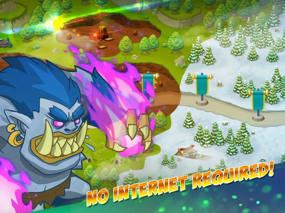 Magic Defense: Offline iPad 應用截圖