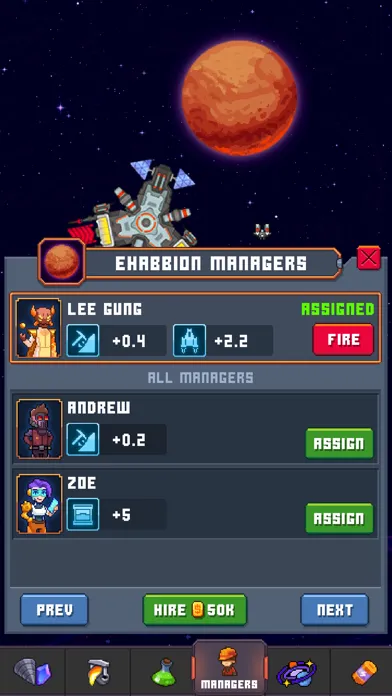 Galaxy Auto Miner 스크린샷