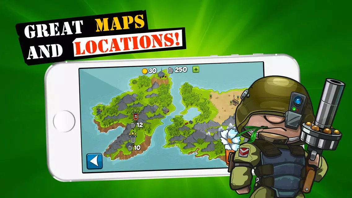 Modern Islands Defense Pro Screenshots