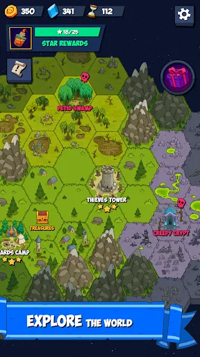 ภาพหน้าจอของ Legendary Adventure