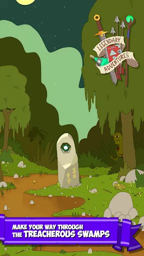 ภาพหน้าจอของ Legendary Adventure